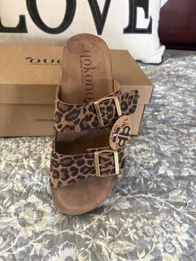 Leopard Print Sandals